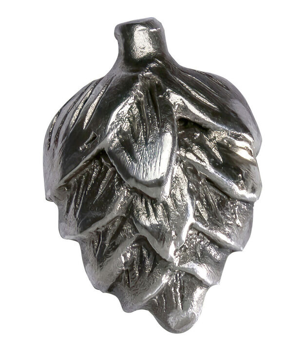 Hopfen-Dolde 925 Silber geschwärzt